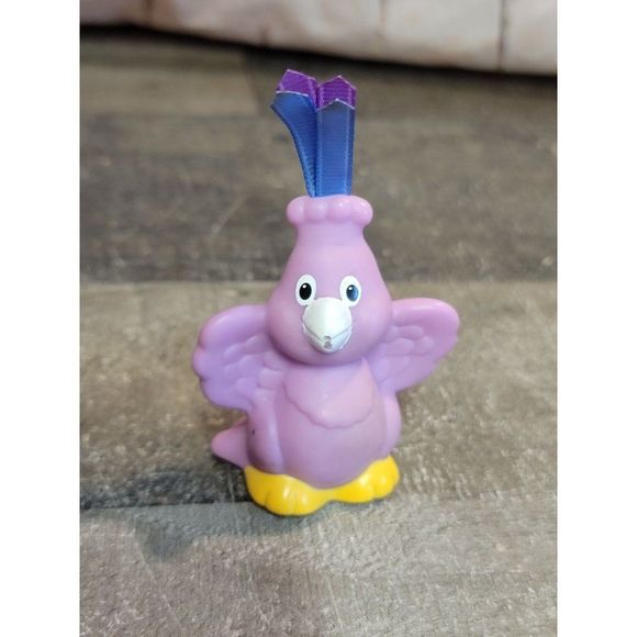 Little People 2005 purple bird Mattel toy figure - Picture 1 of 4